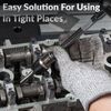 Thinkpro 2pcs Tap Socket Set,Extraction Tool With Adjustable Jaws,Suitable for Taps,Reamers,Screw Extractors