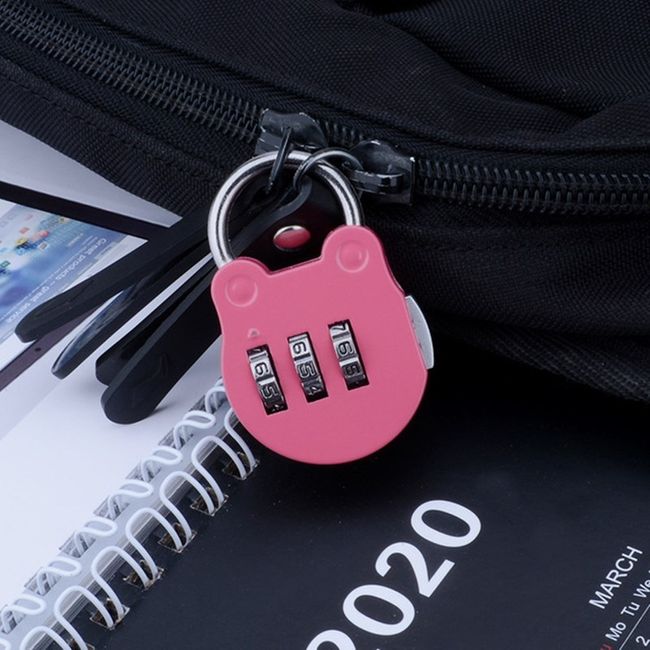 4-digit Password Lock Gym Locker Password Padlock Drawer Suitcase