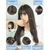 EmGrande DY23B Premium Line Wig, Supervised by Active Top Stylists, 6 Piece Set, Rich Line, Women's Wig, Long, Small Face Effect (Gray Ash
