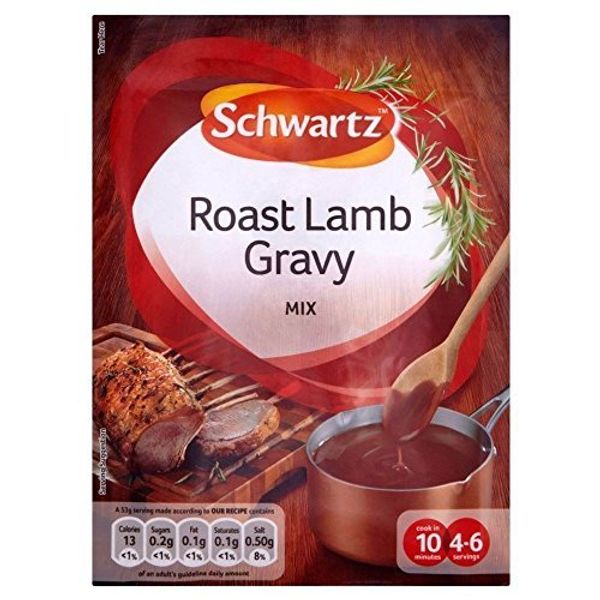 Schwartz Roast Lamb Gravy Mix (26g) - Pack of 6 by Schwartz