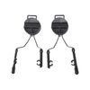 ZTACTICAL FAST Helmet Rail Adapter Set for CMTC I/II Headset BK