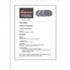 150 Grit 11.25" Mesh Abrasives For Gem Sander (10 Pack)
