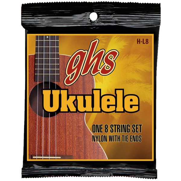 GHS Ukulele Strings 8 String Set