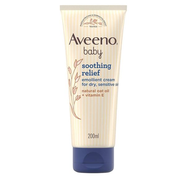 Aveeno Baby Soothing Relief Emollient Cream, Single Pack, 1 Count