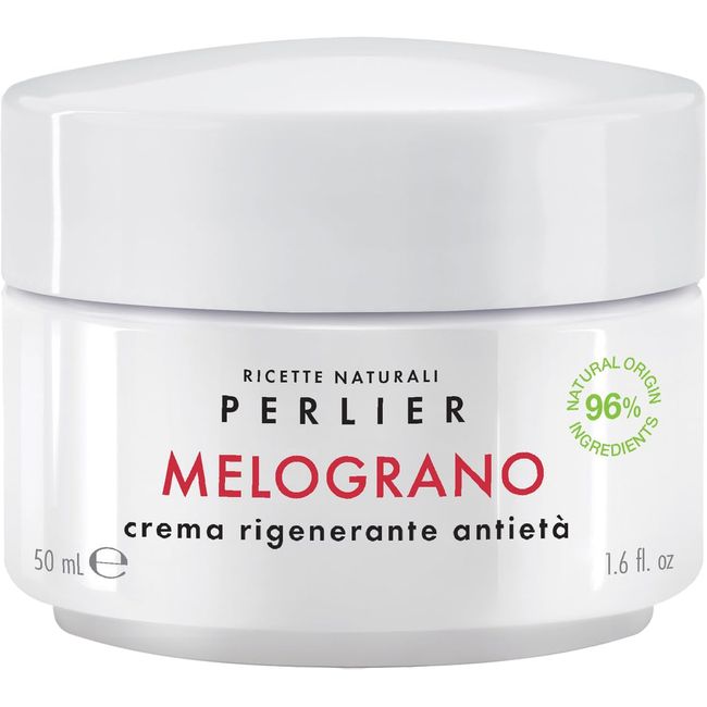 Perlier Granatapfel regenerierende Anti-Aging-Creme - Formel mit 96% natürlichen Inhaltsstoffen - 50 ml