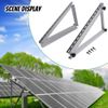 4x Solar Panel RV Tilt Mount Brackets Boat Rooftop Flat Surface Adjustable Frame