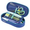 Herlitz Pencil Case Dip Dye Blue/Turquoise, blue, Casual
