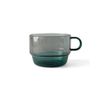 TWO TONE STACKING MUG GREY x GREEN 1757