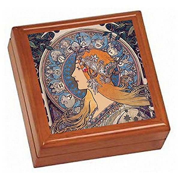 arufonsu・myusya "Fronted 12 Palace" with a picture of Tile Trinket (Jewelry Box) (Of The World Masterpiece Series)