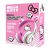 Hello Kitty Wireless Light Up Headphones Bluetooth White & Pink by Sanrio NEW