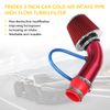 Car Cold Intake Air Filter Set Induction Power Pipe Flow Hose System Accessories