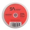 Scientific Anglers Backing Dacron Fly Line, White, 20 lb/100 yd