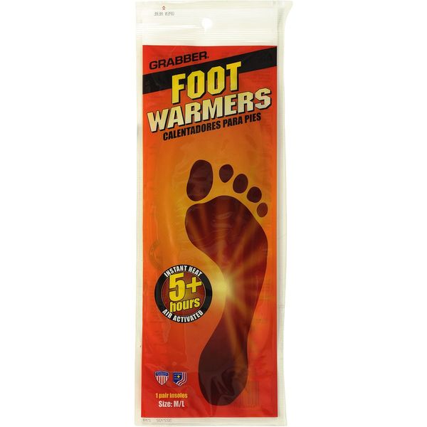 Grabber FWMLES3 Foot Warmer (3 Pair/Pack)