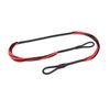 GPP 2 Packs Replacement 17.5" String for 50 lb./ 80 lbs. Pistol Crossbows,Black/Red