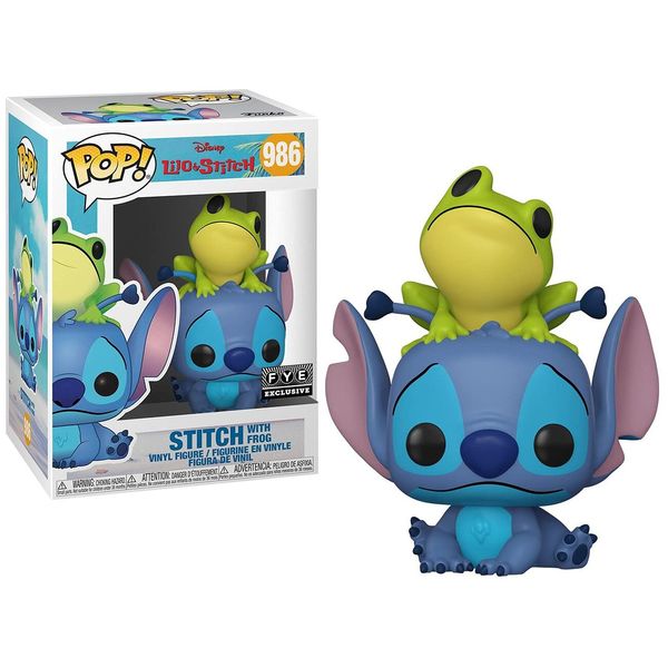 Funko 51795 POP Disney: Lilo & Stitch - Stitch with Frog