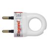 Legrand Plug No Earth 6 Amp with Ring White