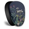 LSLXDCLJ Ergonomic Mouse Pad with Wrist Rest Support, Memory Foam & Polyurethane, Weeds