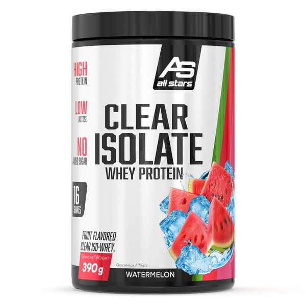 ALL STARS Clear Isolate Whey Protein (Watermelon, 390 g)
