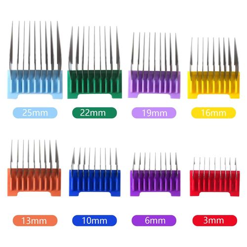 USonline911 Animal Stainless Steel Attachment Guide Comb for 5-in-1 Detachable Blade,for Wahl Bravura/Arco/Chromado/Figura and Motion,Pet,Dog,Cat,Horse Clippers