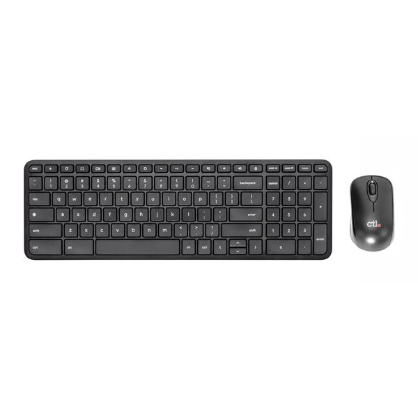 CTL Chrome OS Bluetooth Keyboard and Mouse [Works with Chromebook Certified]