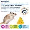 Prevue Pet Products Dine & Dash Small Animal Toy Bundle