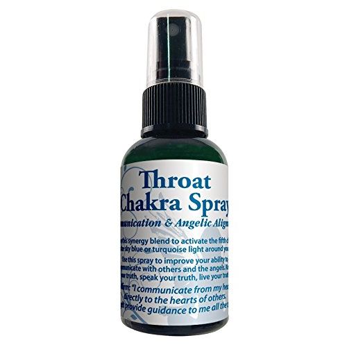 Chakra Spray, Throat 2 Oz by The Crystal Garden