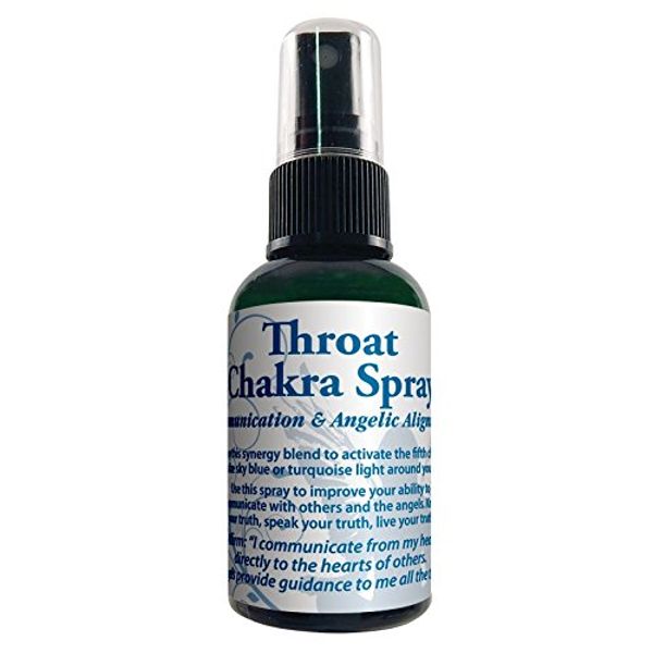 Chakra Spray, Throat 2 Oz by The Crystal Garden