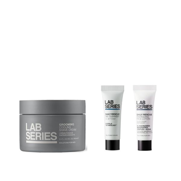 [Shaving Cream] Lab Series Grooming Cooling Shave Cream 190ml Special Set (+ Cleanser &amp; Lotion Samples)