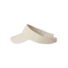 Valucap - Bio-Washed Visor - VC500 - Adjustable - Stone