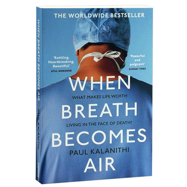 华研原版 当呼吸化为空气 英文原版 When Breath Becomes Air 震撼40国读者的生命之书 美国天才医生 比尔盖茨推荐 英文版进口书