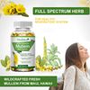 360pcs Mullein Leaf Capsules for Lung Cleansing&Detox Herbal Dietary Supplement