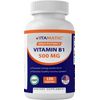 Vitamatic Vitamin B1 (Thiamine) 500mg, 120 Capsules