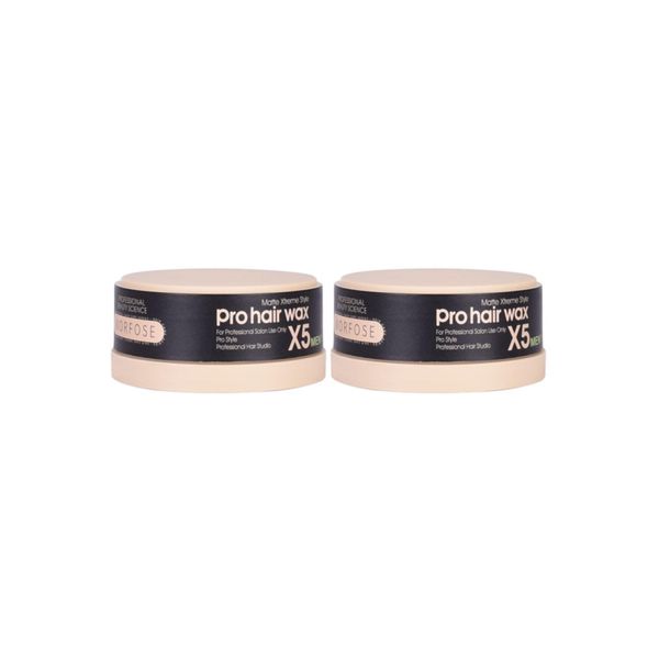 Pro Hair Wax X5 Matt 150 Ml 2 Adet Yeni Ambalaj