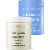 Creamy Coconut Collagen Milk Bath Soak Powder Moisturize & Soften Skin – Vanilla Jasmine Luxury Spa Bubble Bath Salt Mother's Birthday Christmas Relaxation Gifts for Women Perfect Stocking Stuffers