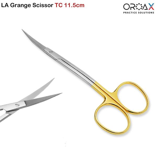 Surgical La Grange Scissors TC 11.5-cm Tissue Shears Dental Instruments