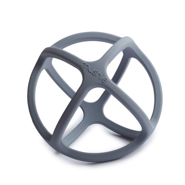 mushie Silicone Baby Teether Ball Toy (Tradewinds)