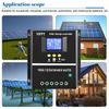4000W MPPT Solar Charge Controller 100A/12V 24V 36V 48V USB Battery PV Regulator