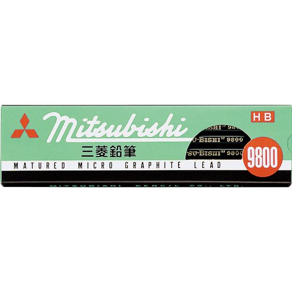 Mitsubishi Pencil K9800HB 9800 HB Pencil, 1 Dozen