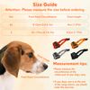 Adjustable Anti Bark Muzzle for Small Dogs - Breathable Mesh Soft Muzzle for Chihuahua (Orange, XS)