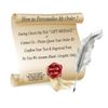 Engraved Letter Opener Optional Text Printed Name - Peter
