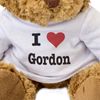 I LOVE GORDON - Teddy Bear - Cute Soft Cuddly - Gift Present Romantic
