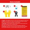 MUNIFICENCE NEW DAD GAG GIFT APRON EMERGENCY KIT