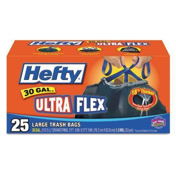 Pactiv Corp 20625 Hefty Ultra Flex Trash Bags