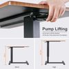 XL Rolling Laptop Desk Height Adjustable Standing Desk Sofa Overbed Beside Table