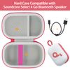 (Case Only) Select 4 Go Bluetooth Speaker Portable Speaker Storage Case, Off White - co2CREA