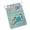 mofusand Goods 6 Piece Set (Clear File, Mini Drawstring, Flat Pouch, Seal, Masking Tape)