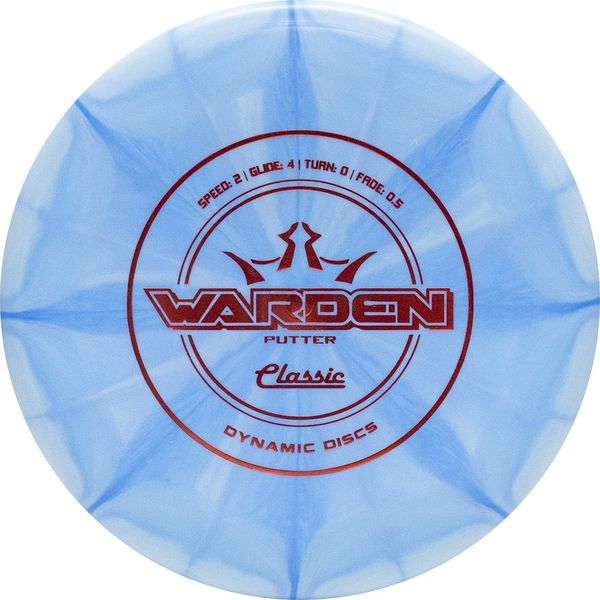 Dynamic Discs Classic Burst Warden Disc Golf Putter [Colors may vary] - 173-176g