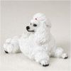 Conversation Concepts Poodle, White Original Dog Figurine (4in-5in)