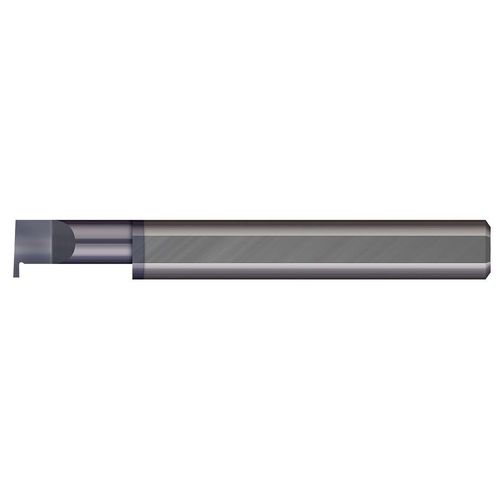 Micro 100 RR-062-1500-375X Grooving Tool - Retaining Ring, 1/16" Width, .100" Proj, .397" Min Bore Dia, 1-1/2" Max Bore Depth, 3/16" Offset, 3/8" Shank Dia, 2-1/2" OAL, AlTiN