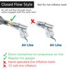 JACO Advanced Angled Tire Air Chuck - 1/4" NPT (2 Pack) (Closed Flow)
